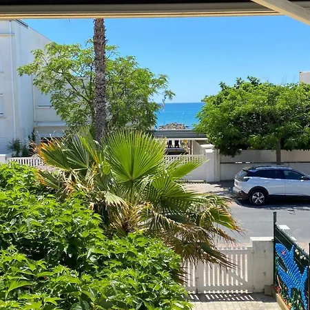 Appart 2Eme Ligne Vue Mer, 2 Chambres, Clim, Internet, Parking Palavas-les-Flots Exterior photo